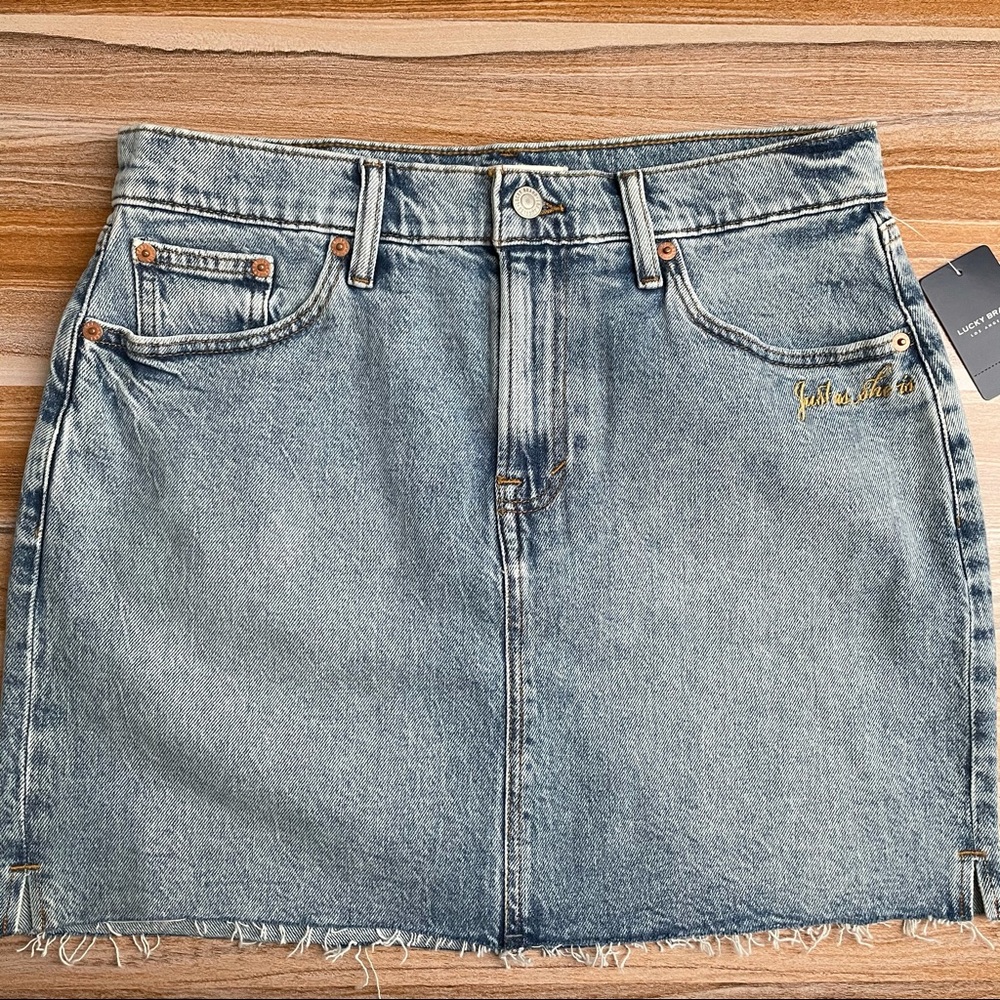 Lucky Brand Jean Skirt